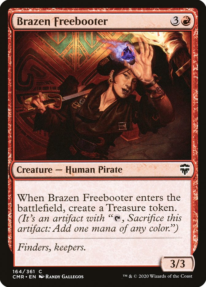 Brazen Freebooter [Commander Legends] | Jomio and Rueliete's Cards and Comics