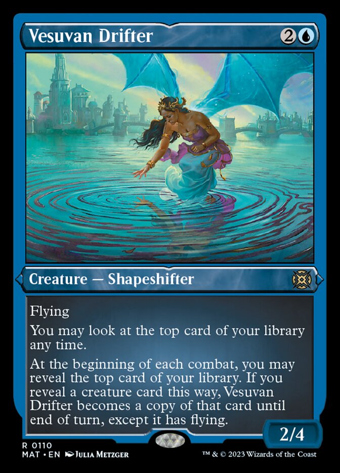 Vesuvan Drifter (Foil Etched) [March of the Machine: The Aftermath] | Jomio and Rueliete's Cards and Comics