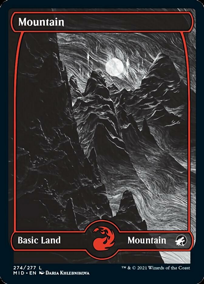 Mountain (274) [Innistrad: Midnight Hunt] | Jomio and Rueliete's Cards and Comics