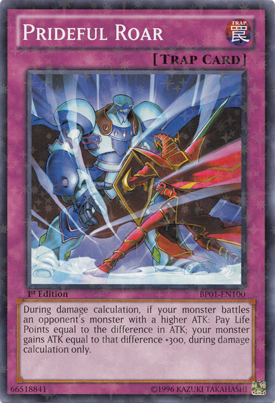 Prideful Roar [BP01-EN100] Starfoil Rare | Jomio and Rueliete's Cards and Comics