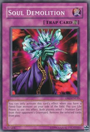 Soul Demolition [DB2-EN135] Common | Jomio and Rueliete's Cards and Comics