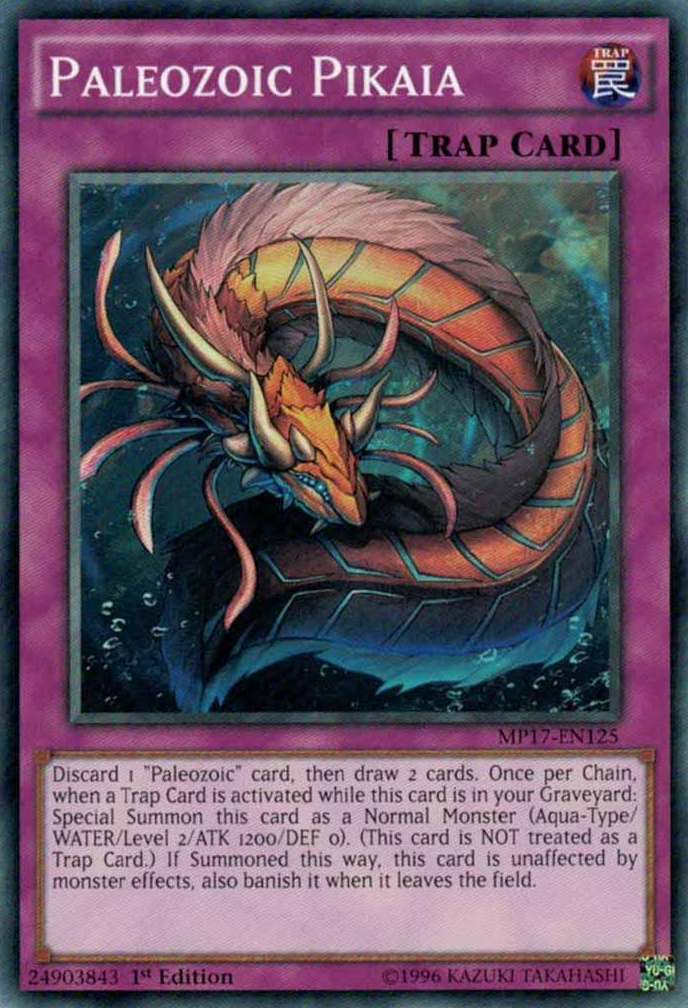 Paleozoic Pikaia [MP17-EN125] Common | Jomio and Rueliete's Cards and Comics