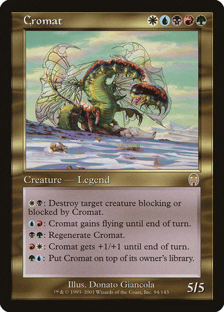 Cromat [Apocalypse] | Jomio and Rueliete's Cards and Comics