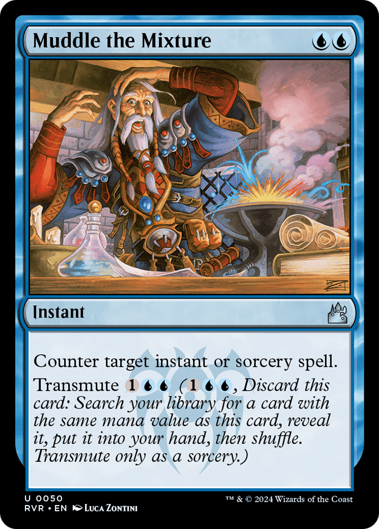 Muddle the Mixture [Ravnica Remastered] | Jomio and Rueliete's Cards and Comics