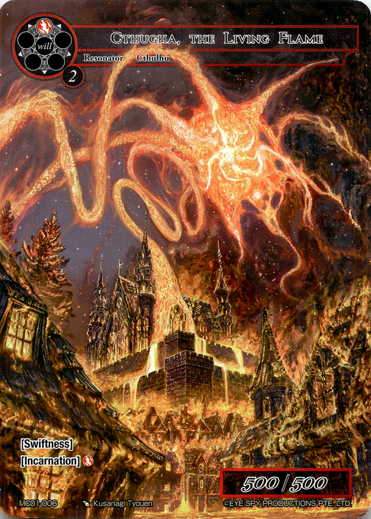 Cthugha, the Living Flame (MC01-006) [Memoria Collection 01] | Jomio and Rueliete's Cards and Comics