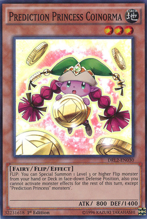 Prediction Princess Coinorma [DRL2-EN030] Super Rare | Jomio and Rueliete's Cards and Comics