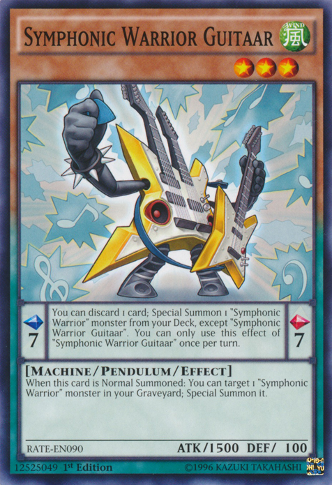 Symphonic Warrior Guitaar [RATE-EN090] Common | Jomio and Rueliete's Cards and Comics