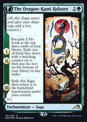 The Dragon-Kami Reborn // Dragon-Kami's Egg [Kamigawa: Neon Dynasty Prerelease Promos] | Jomio and Rueliete's Cards and Comics
