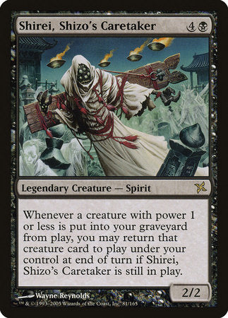 Shirei, Shizo's Caretaker [Betrayers of Kamigawa] | Jomio and Rueliete's Cards and Comics
