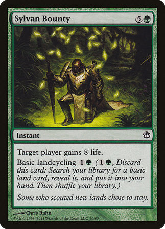 Sylvan Bounty [Duel Decks: Ajani vs. Nicol Bolas] | Jomio and Rueliete's Cards and Comics