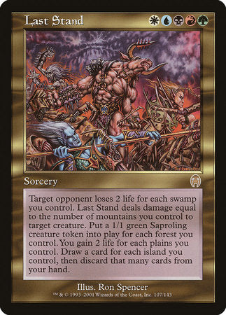 Last Stand [Apocalypse] | Jomio and Rueliete's Cards and Comics