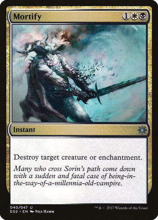Mortify [Explorers of Ixalan] | Jomio and Rueliete's Cards and Comics