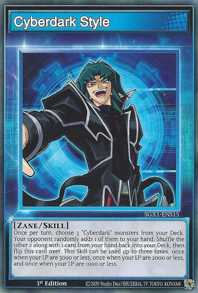 Cyberdark Style [SGX1-ENS15] Common | Jomio and Rueliete's Cards and Comics