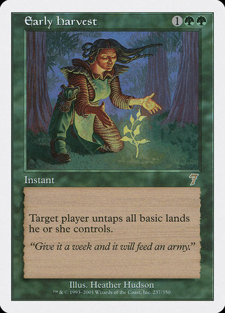 Early Harvest [Seventh Edition] | Jomio and Rueliete's Cards and Comics