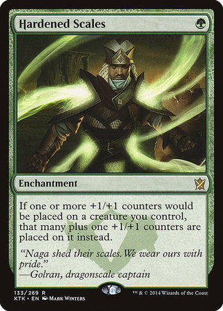Hardened Scales [Khans of Tarkir] | Jomio and Rueliete's Cards and Comics