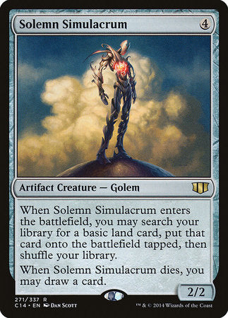 Solemn Simulacrum [Commander 2014] | Jomio and Rueliete's Cards and Comics