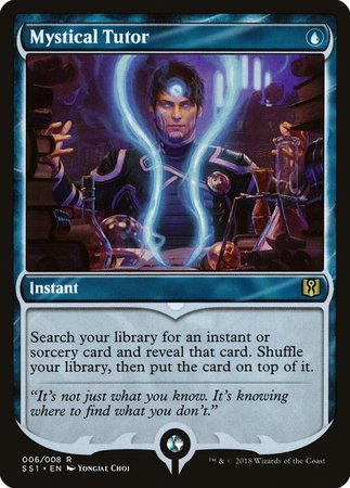 Mystical Tutor [Signature Spellbook: Jace] | Jomio and Rueliete's Cards and Comics