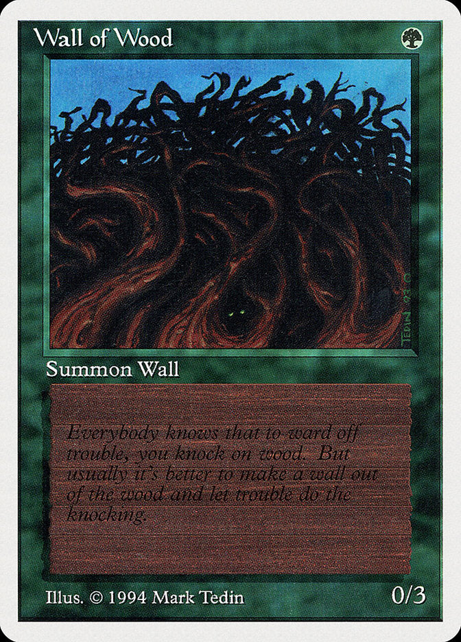Wall of Wood [Summer Magic / Edgar] | Jomio and Rueliete's Cards and Comics