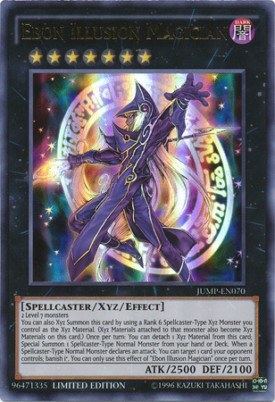 Ebon Illusion Magician [JUMP-EN070] Ultra Rare | Jomio and Rueliete's Cards and Comics