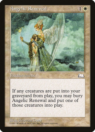 Angelic Renewal [Weatherlight] | Jomio and Rueliete's Cards and Comics