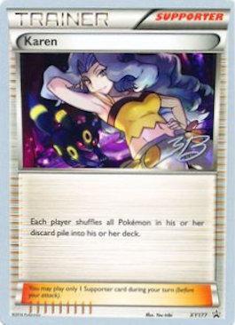 Karen (XY177) (Ice Path FTW - Zachary Bokhari) [World Championships 2017] | Jomio and Rueliete's Cards and Comics