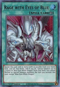 Rage with Eyes of Blue (Purple) [LDS2-EN029] Ultra Rare | Jomio and Rueliete's Cards and Comics
