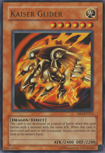 Kaiser Glider [DR1-EN213] Ultra Rare | Jomio and Rueliete's Cards and Comics