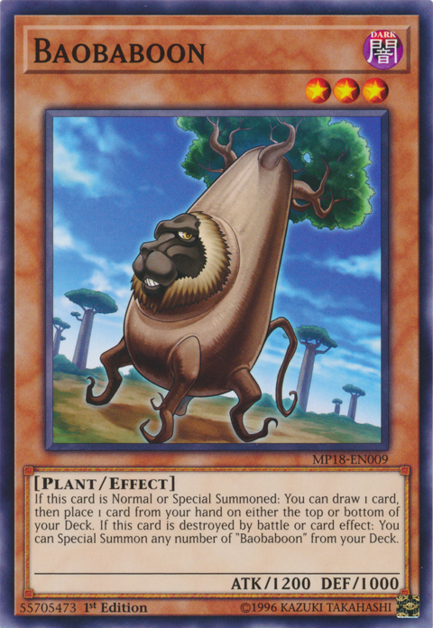 Baobaboon [MP18-EN009] Common | Jomio and Rueliete's Cards and Comics