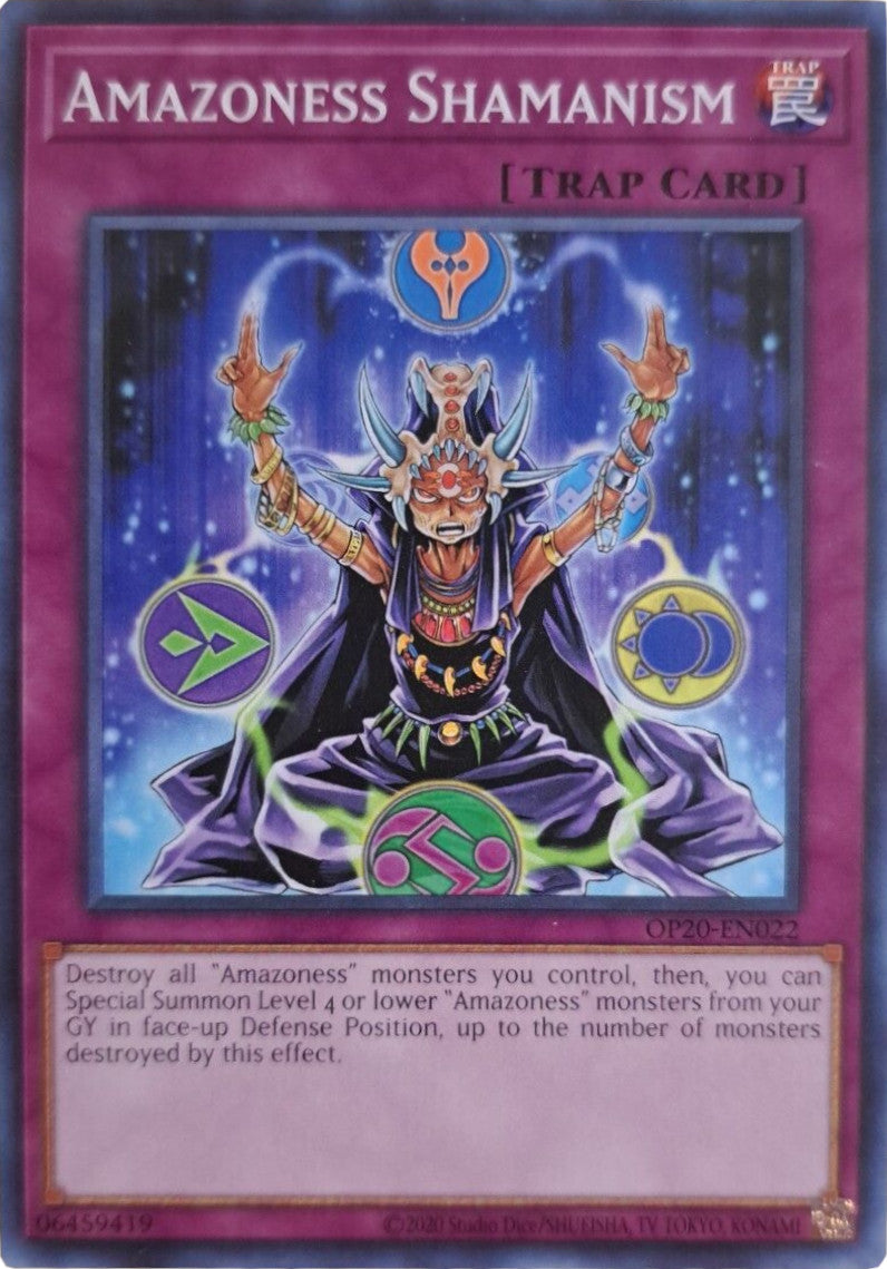 Amazoness Shamanism [OP20-EN022] Common | Jomio and Rueliete's Cards and Comics