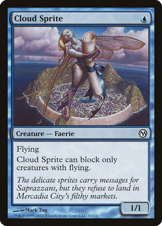 Cloud Sprite [Duels of the Planeswalkers] | Jomio and Rueliete's Cards and Comics
