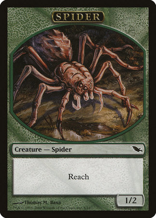 Spider Token [Shadowmoor Tokens] | Jomio and Rueliete's Cards and Comics