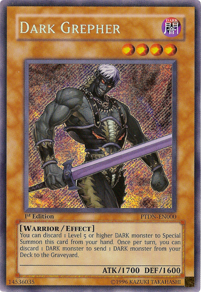 Dark Grepher [PTDN-EN000] Secret Rare | Jomio and Rueliete's Cards and Comics