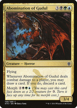 Abomination of Gudul [Khans of Tarkir] | Jomio and Rueliete's Cards and Comics