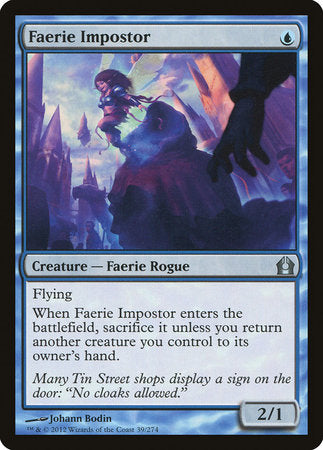 Faerie Impostor [Return to Ravnica] | Jomio and Rueliete's Cards and Comics