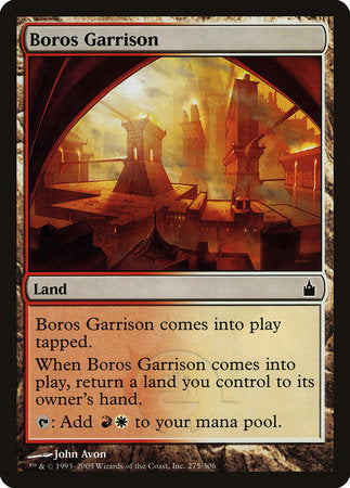 Boros Garrison [Ravnica: City of Guilds] | Jomio and Rueliete's Cards and Comics