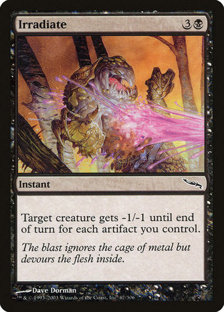 Irradiate [Mirrodin] | Jomio and Rueliete's Cards and Comics