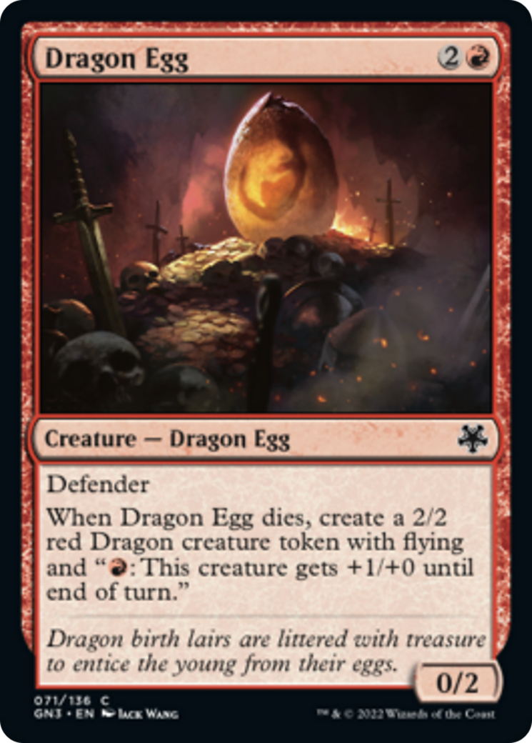 Dragon Egg [Game Night: Free-for-All] | Jomio and Rueliete's Cards and Comics