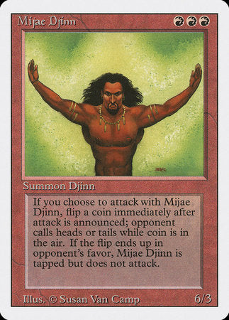 Mijae Djinn [Revised Edition] | Jomio and Rueliete's Cards and Comics