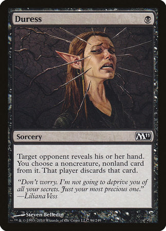 Duress [Magic 2011] | Jomio and Rueliete's Cards and Comics