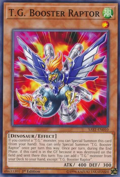 T.G. Booster Raptor [SAST-EN010] Common | Jomio and Rueliete's Cards and Comics