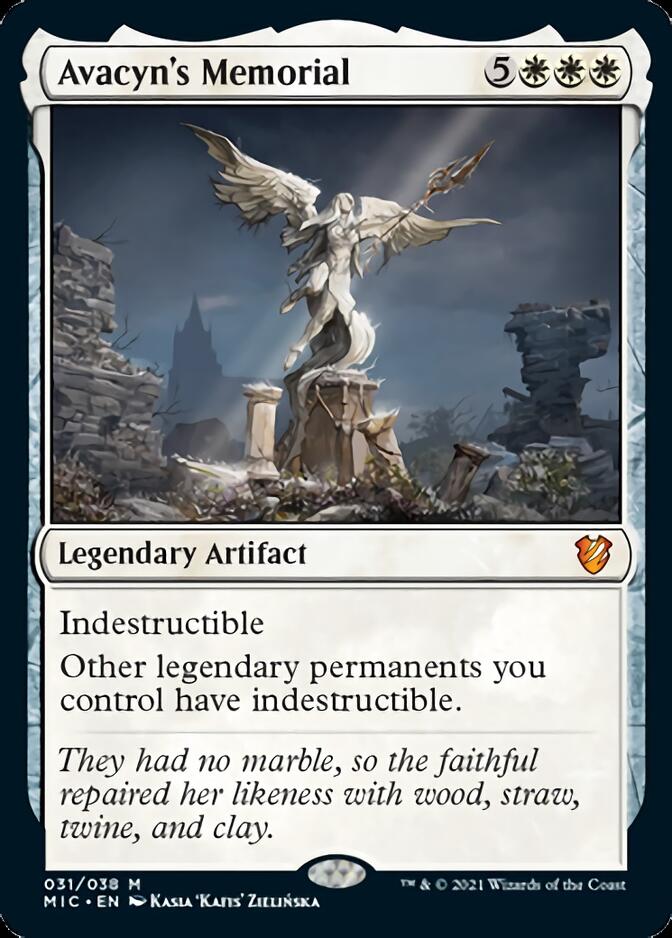 Avacyn's Memorial [Innistrad: Midnight Hunt Commander] | Jomio and Rueliete's Cards and Comics