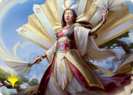 Imperial Subduer Art Card (Gold-Stamped Signature) [Kamigawa: Neon Dynasty Art Series] | Jomio and Rueliete's Cards and Comics