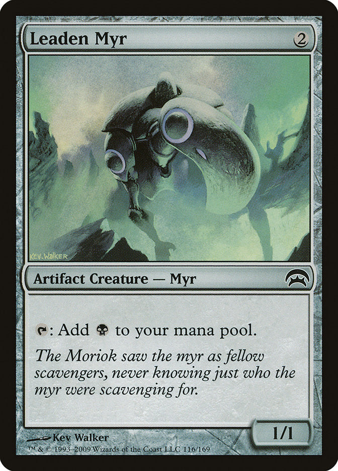 Leaden Myr [Planechase] | Jomio and Rueliete's Cards and Comics