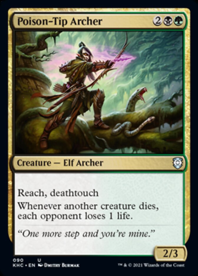 Poison-Tip Archer [Kaldheim Commander] | Jomio and Rueliete's Cards and Comics