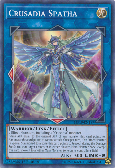 Crusadia Spatha [MP19-EN189] Common | Jomio and Rueliete's Cards and Comics