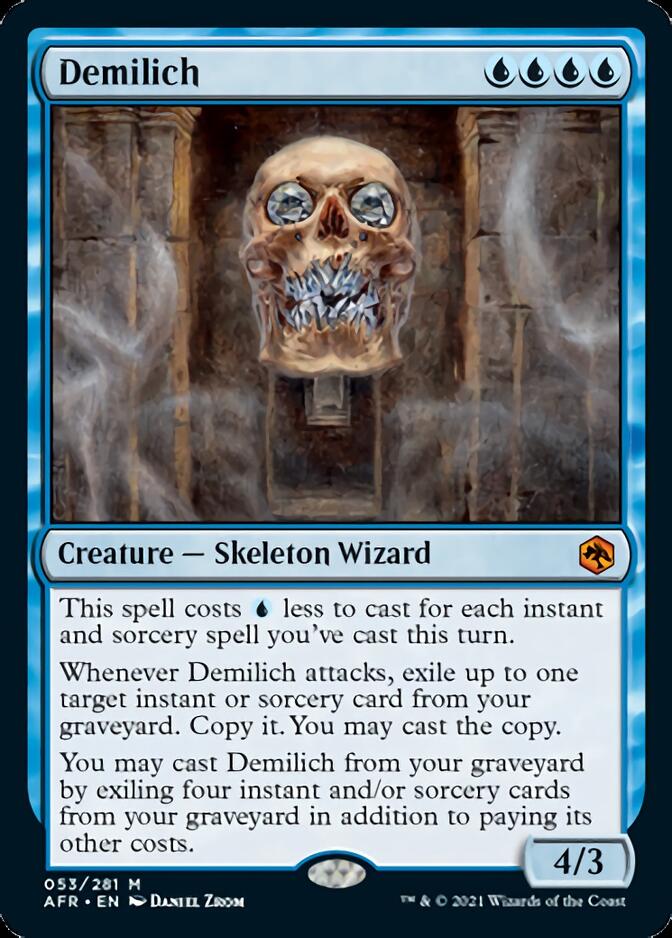 Demilich [Dungeons & Dragons: Adventures in the Forgotten Realms] | Jomio and Rueliete's Cards and Comics