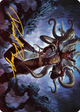 Zevlor, Elturel Exile Art Card (42) (Gold-Stamped Signature) [Commander Legends: Battle for Baldur's Gate Art Series] | Jomio and Rueliete's Cards and Comics
