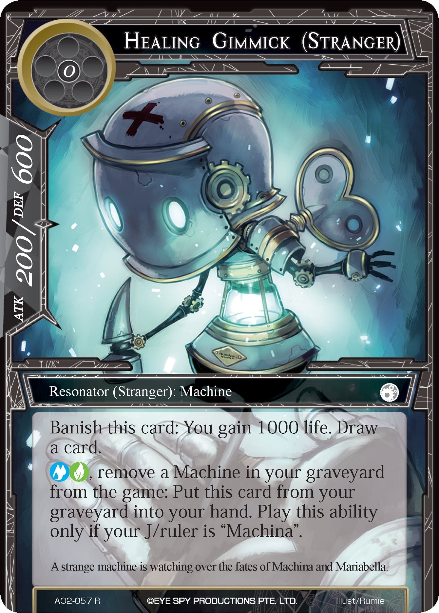 Healing Gimmick (Stranger) (AO2-057) [Alice Origin II] | Jomio and Rueliete's Cards and Comics
