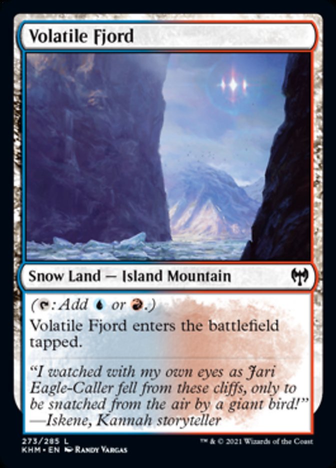 Volatile Fjord [Kaldheim] | Jomio and Rueliete's Cards and Comics