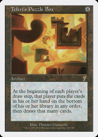 Teferi's Puzzle Box [Seventh Edition] | Jomio and Rueliete's Cards and Comics